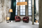 Faro Barcelona 29848-US Stood Pendant in Black/Wood