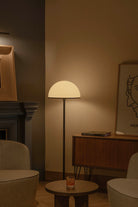 Faro Barcelona 29915-US Dome Floor Lamp in Black