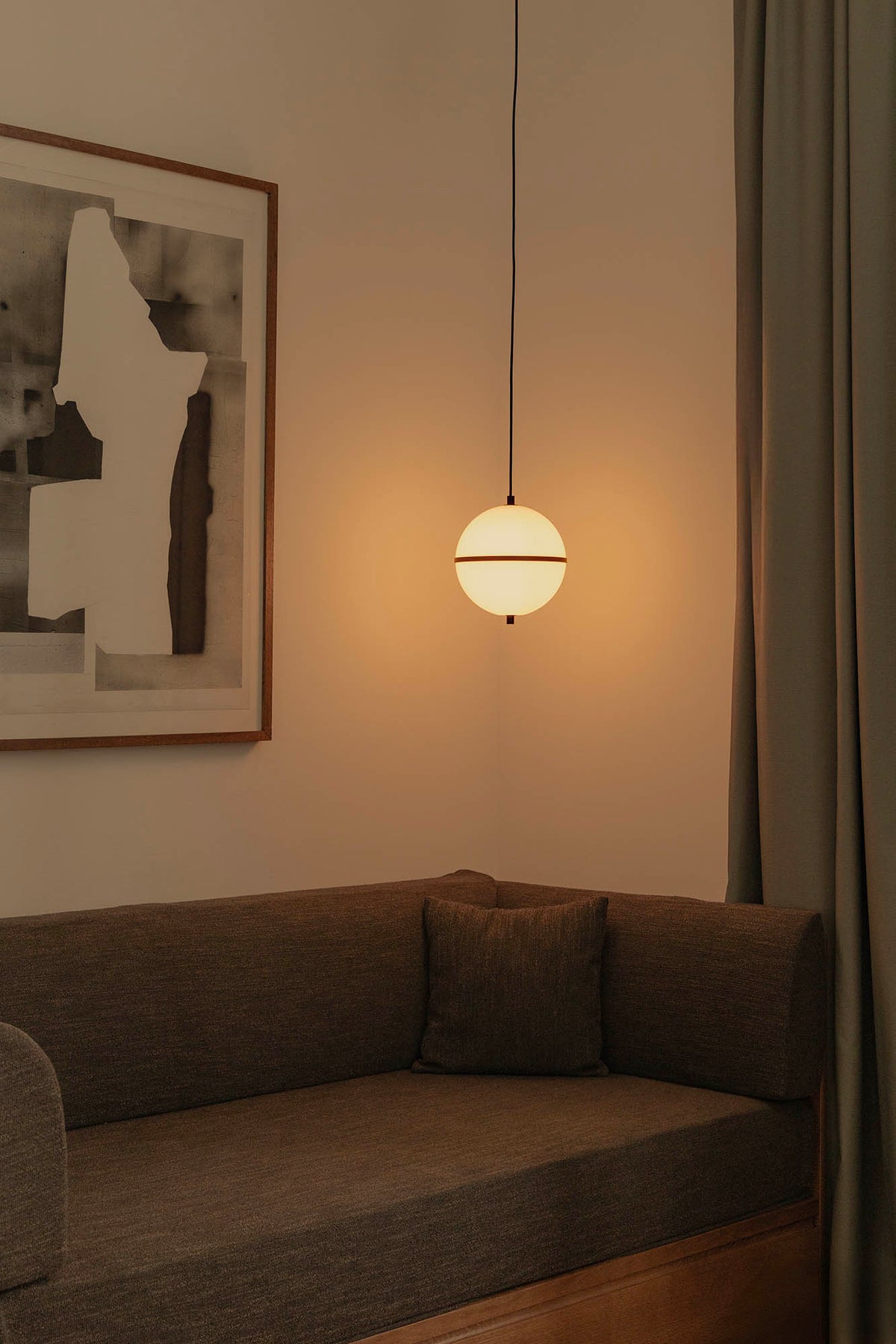 Faro Barcelona 29916-US Dome Pendant in Black