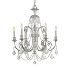Crystorama - 5116-OS-CL-MWP - Six lumières Suspendu - Regis - Olde Silver