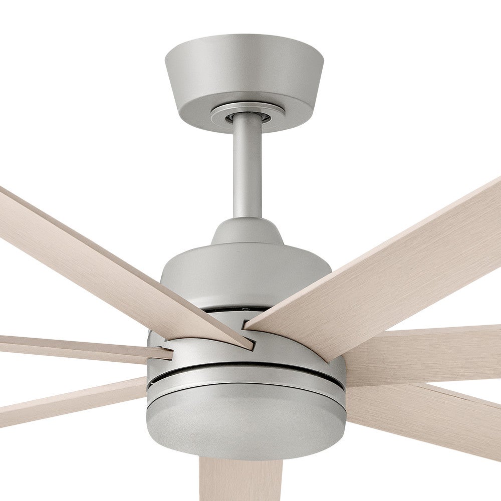 Éclairage intelligent LED Hinkley 910656FBN-LDD Ventilateur  en nickel brossé