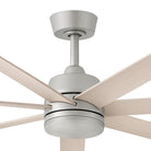 Éclairage intelligent LED Hinkley 910656FBN-LDD Ventilateur  en nickel brossé