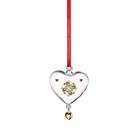 Holmegaard 4800595 Ann-Sofi Romme Annual Christmas Heart 2026 in Clear