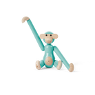 Kay Bojesen 39801 Monkey Wooden Figurine in Turquoise