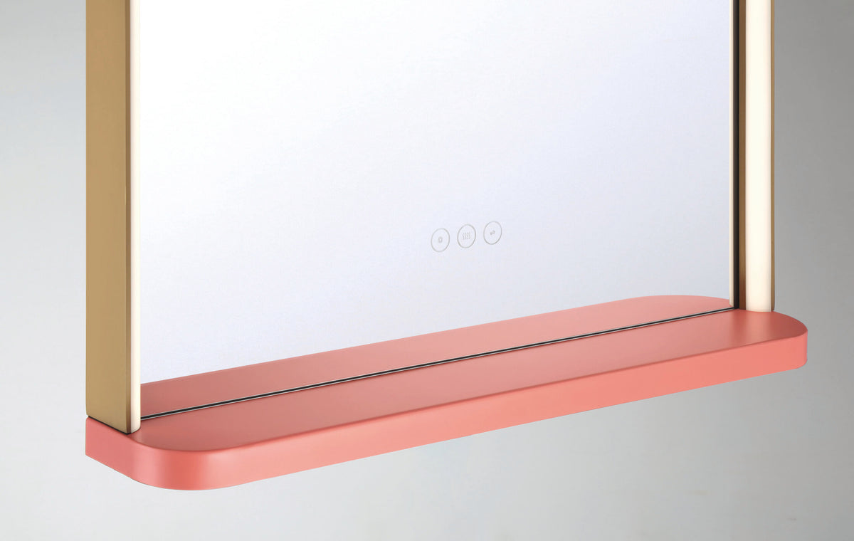 Eurofase 48532-037 Serin LED Mirror Shelf in Red