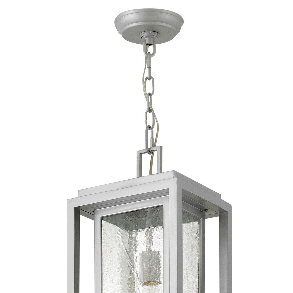 Hinkley Lighting 1006SI Republic Hanging Lantern in Satin Nickel