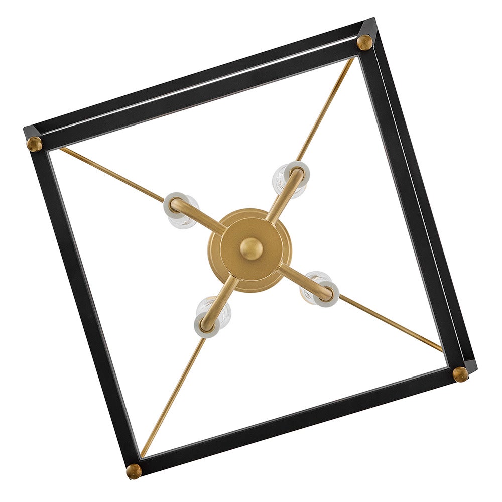 Lanterne Tate Lark 84274BK-LCB Suspension en noir
