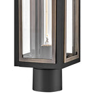 Hinkley Lighting 12981BK Shaw Post Mount Lantern in Black
