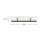 Meuble-lavabo romain Lark 85644BK noir