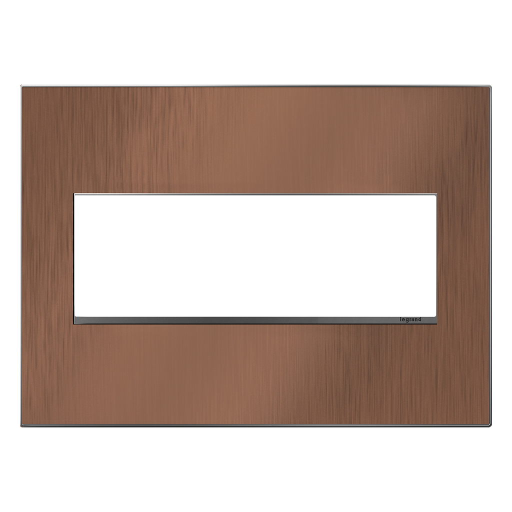 adorne® Three-Gang Screwless Wall Plate