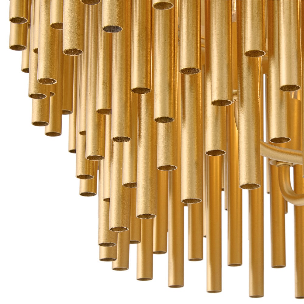 Plafonnier convertible Hinkley Lighting 30493DXG Bijou, finition or de luxe