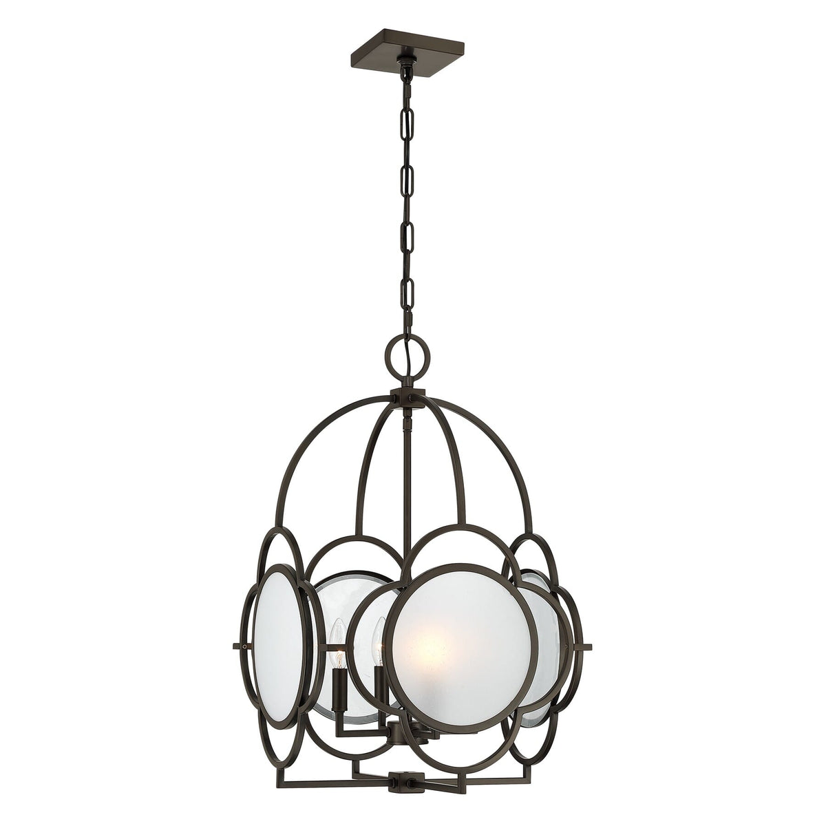 Savoy House 3-4699-4-15 Dame Suspension en bronze méditerranéen
