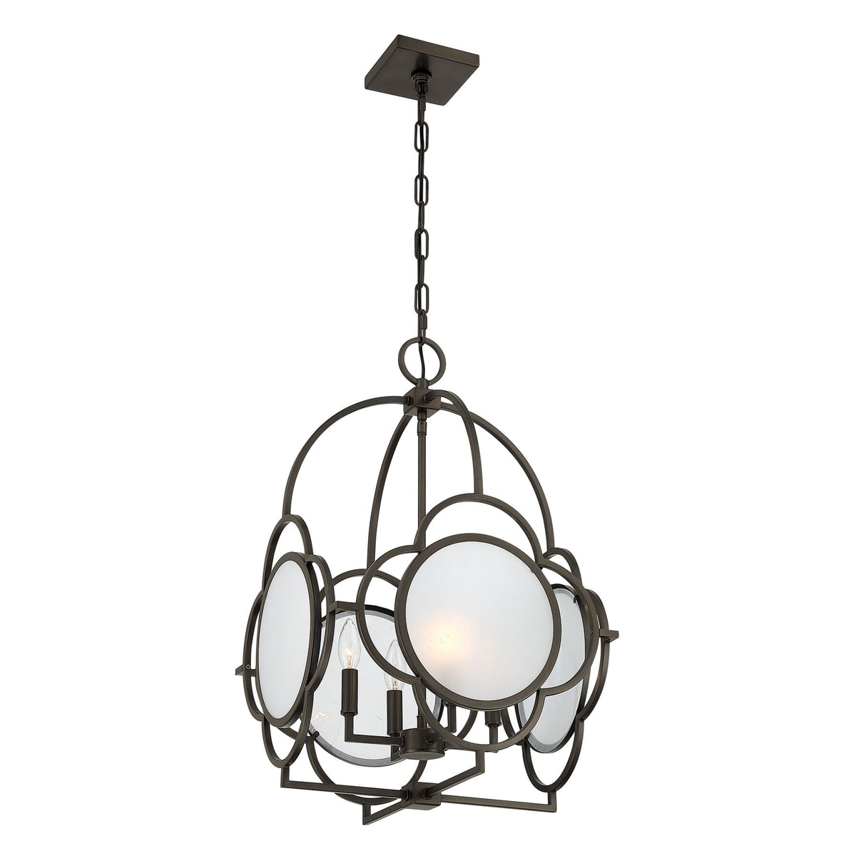 Savoy House 3-4699-4-15 Dame Suspension en bronze méditerranéen