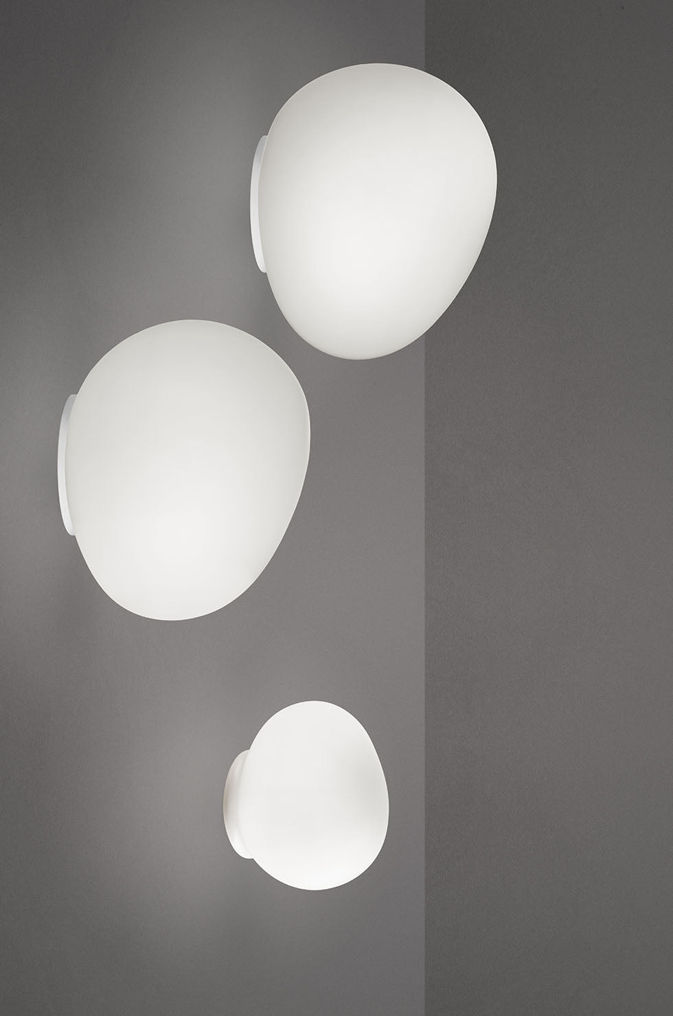Foscarini Gregg Wall or Ceiling Light, White | Official Product Photo