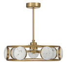 Savoy House 30-FD-435-322 Castra LED Ventilateur  D'Lier en laiton chaud