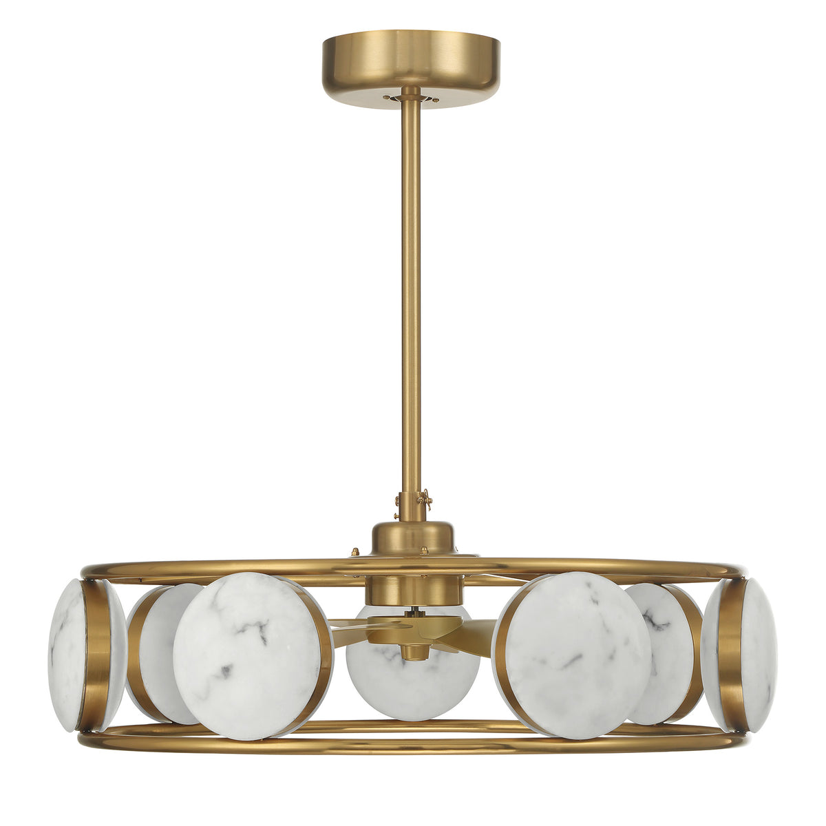 Savoy House 30-FD-435-322 Castra LED Ventilateur  D'Lier en laiton chaud
