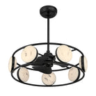 Savoy House 30-FD-435-89 Castra LED Ventilateur  D'Lier en noir mat