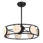 Savoy House 30-FD-435-89 Castra LED Ventilateur  D'Lier en noir mat