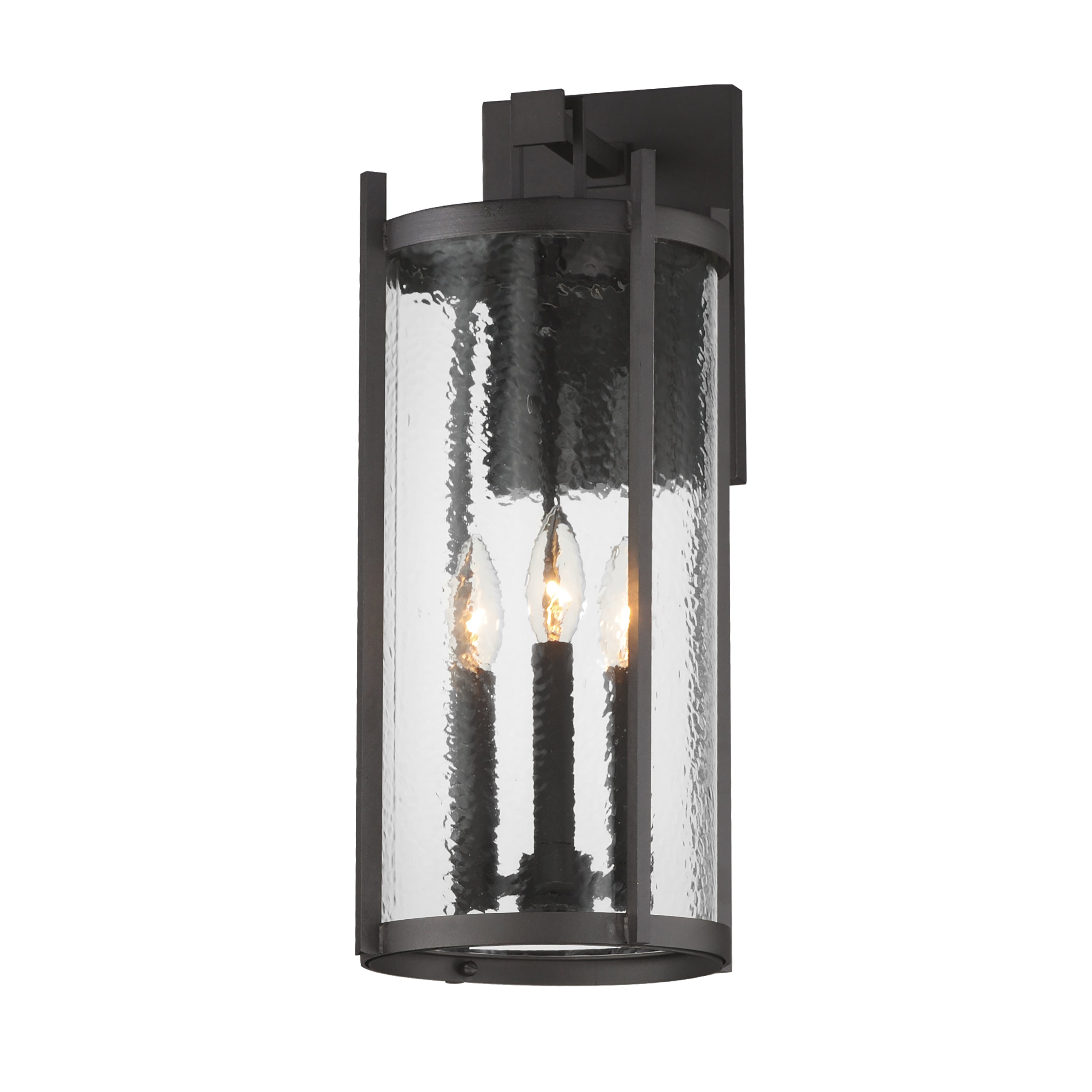 Maxim Lighting 30065HMBK Belfry Wall Sconce in Black
