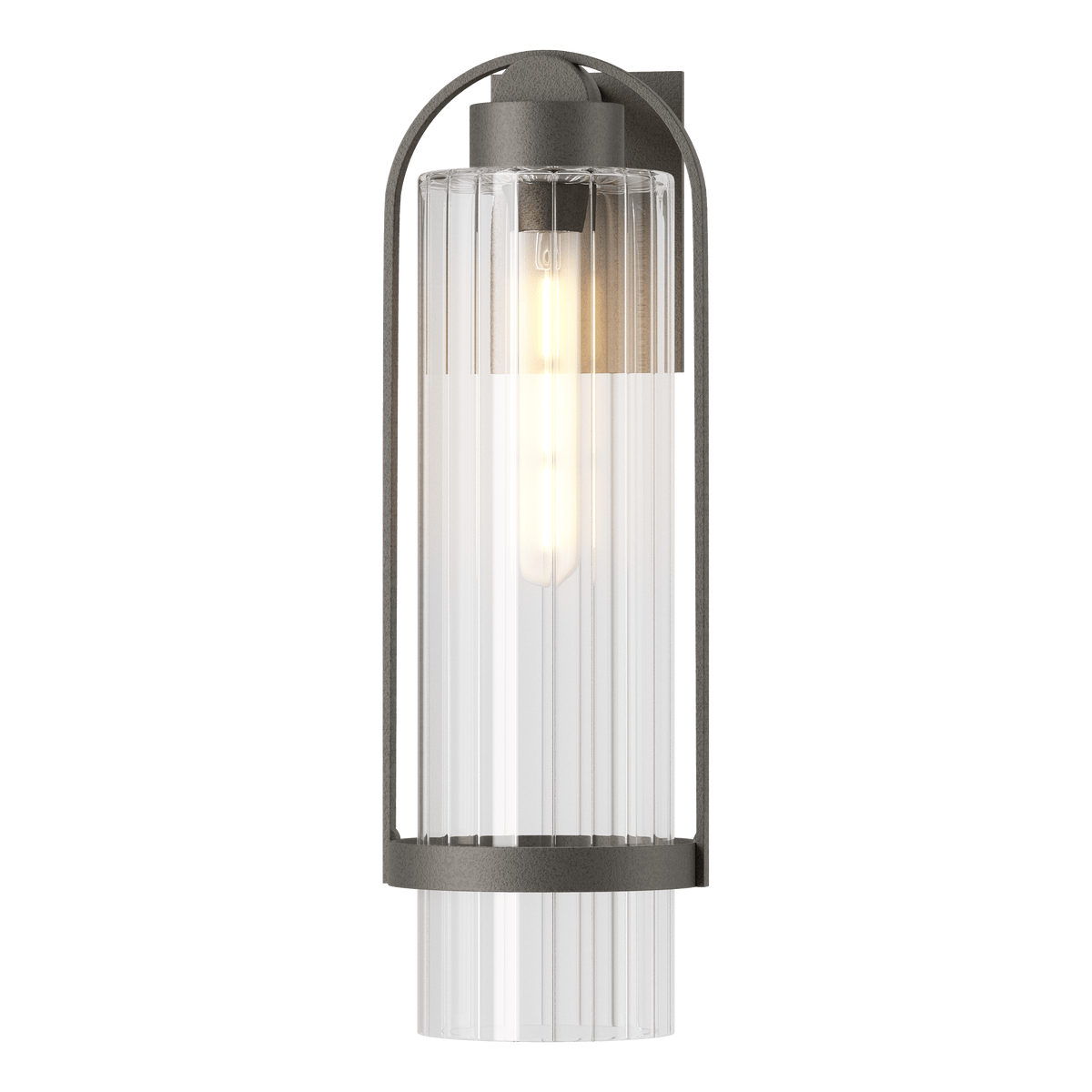 Hubbardton Forge - 302557-SKT-20-ZM0743 - One Light Outdoor Wall Sconce - Alcove - Coastal Natural Iron