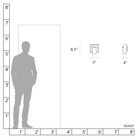 Hubbardton Forge 302601 Shadow Box Small Outdoor Sconce