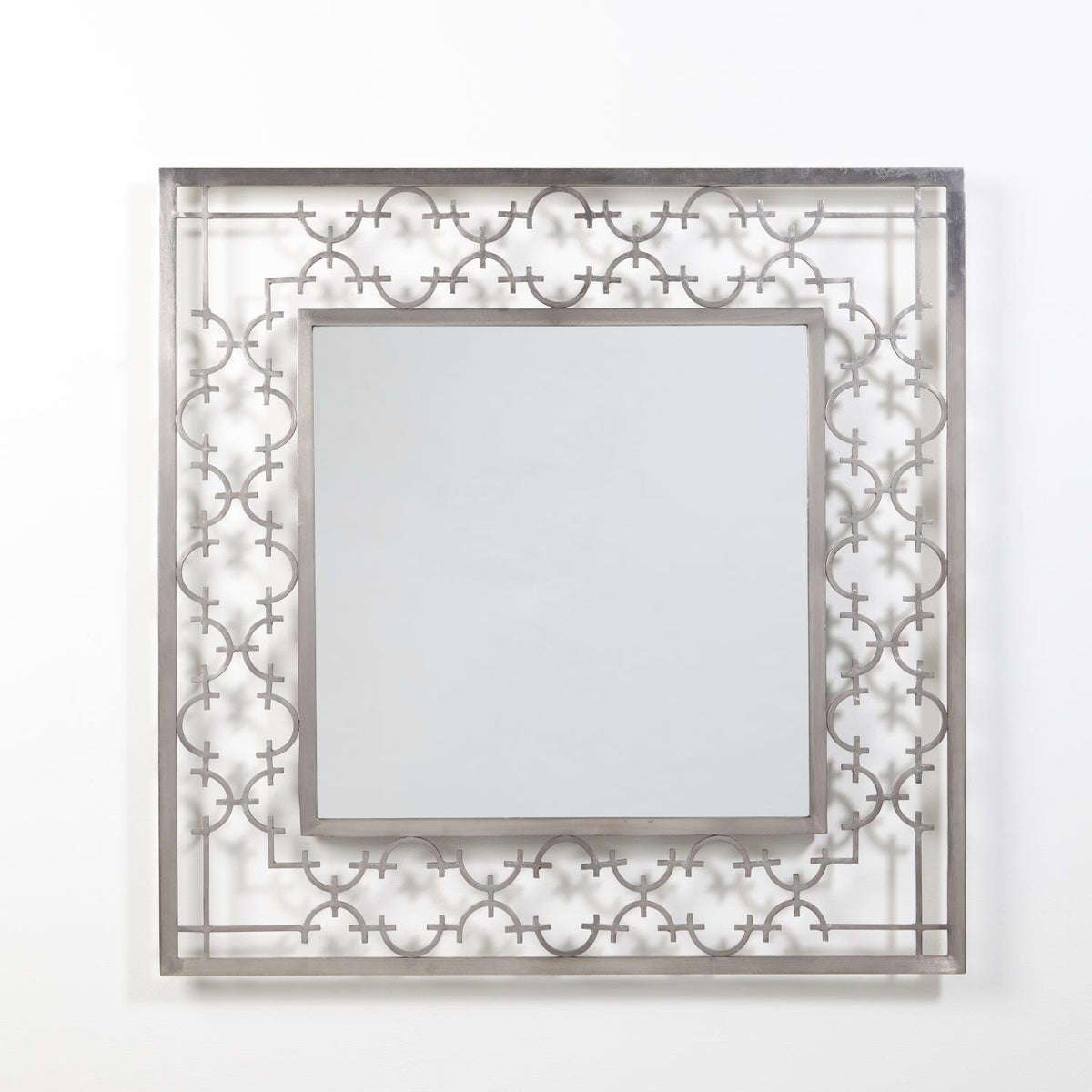 Miroir à frettes en C