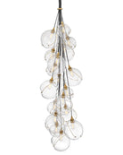 Hinkley Lighting 30309HBR Skye Multi Tier Pendant in Heritage Brass