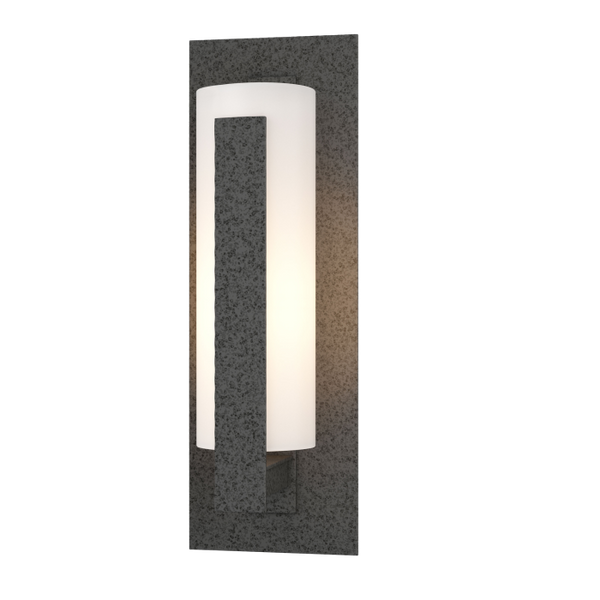 Forged Vertical Bars Small Outdoor Sconce