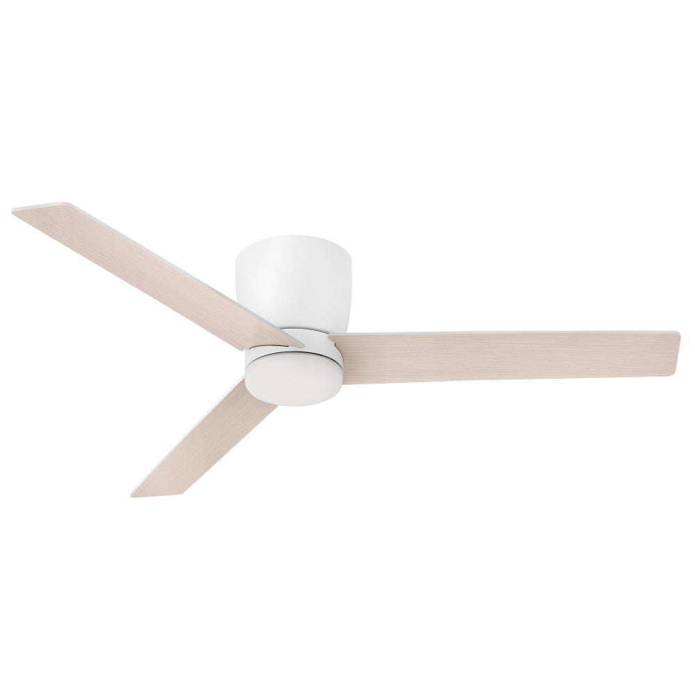 Plafonnier LED Ari Hinkley Lighting 910852FMW-LDA Ventilateur  en blanc mat
