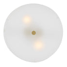 Lark 84381LCB Bliss Scalloped Flush Mount in Lacquered Brass