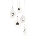 Sonneman 3115.01E Méclisse LED Suspension en chrome poli