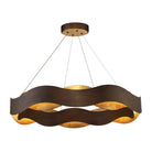 Eurofase 31384-018 Vaughan LED Chandelier in Bronze-Gold