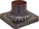 Maxim Lighting 2001OI Outdoor Essentials Outdoor Essentials Cast Pier Mount in Oil Rubbed Bronze