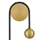 Lark 83570BK Auggie Globe Sconce in Black