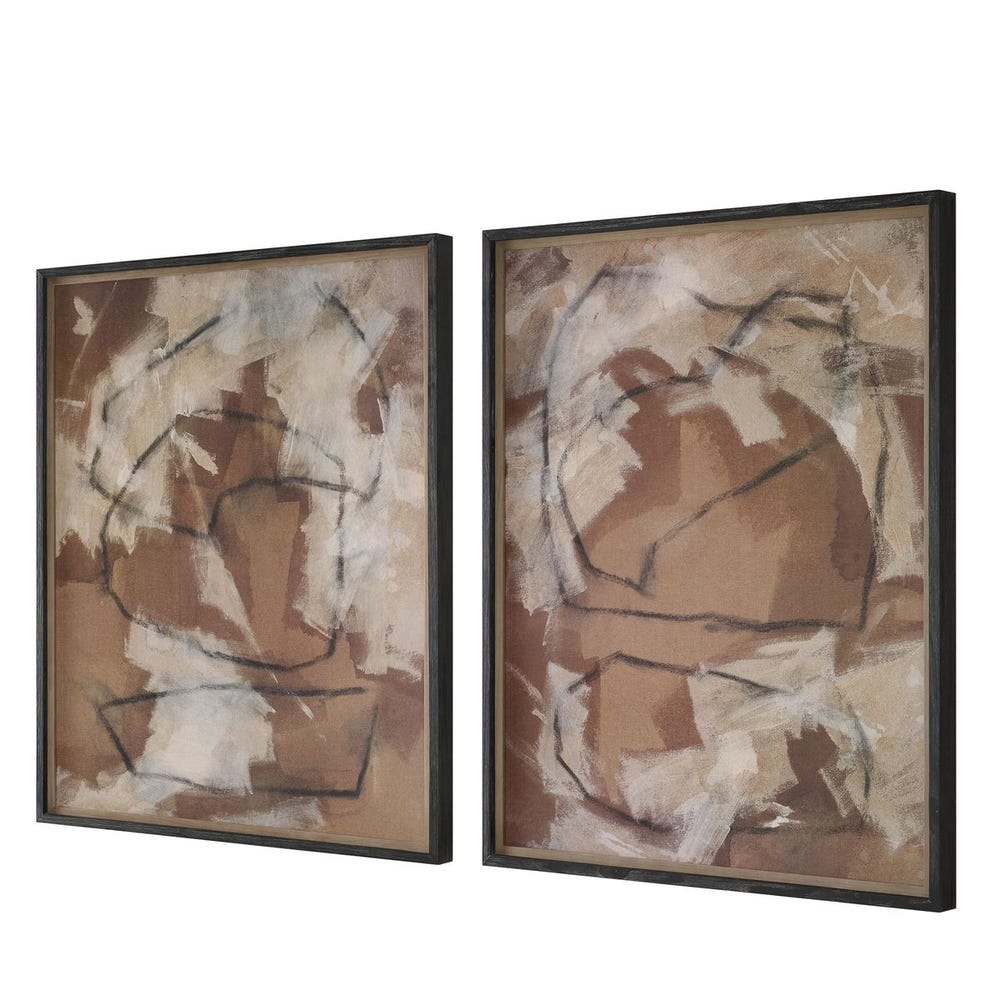 Rush & Dash Framed Prints Set/2