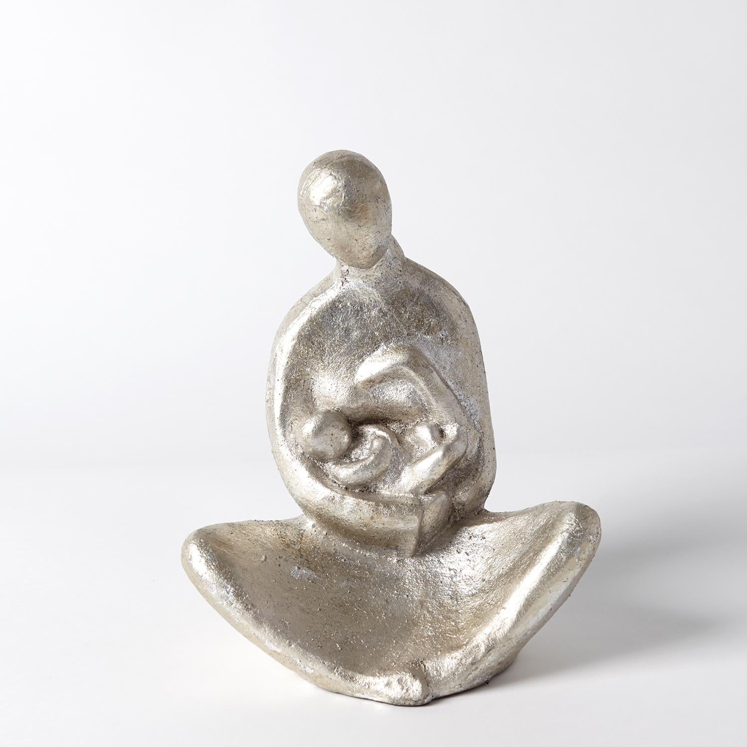 Seated Mother with Infant Sculpture