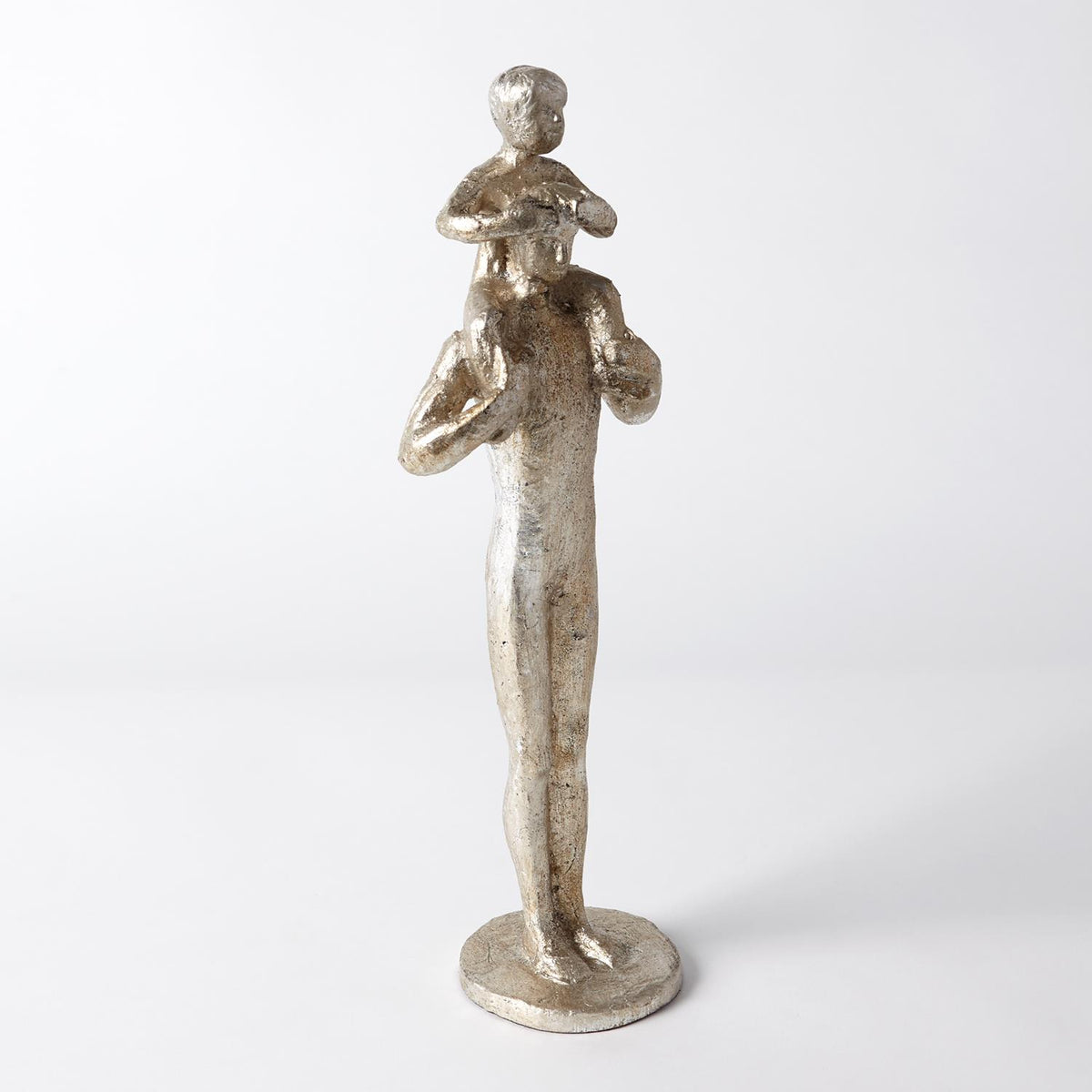 Dad and Son Sculpture