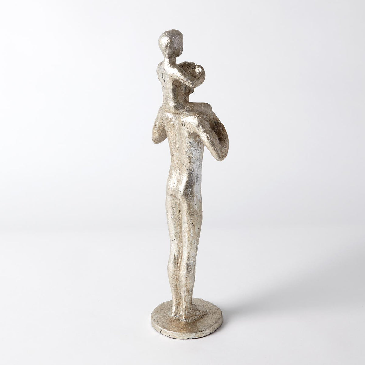 Dad and Son Sculpture