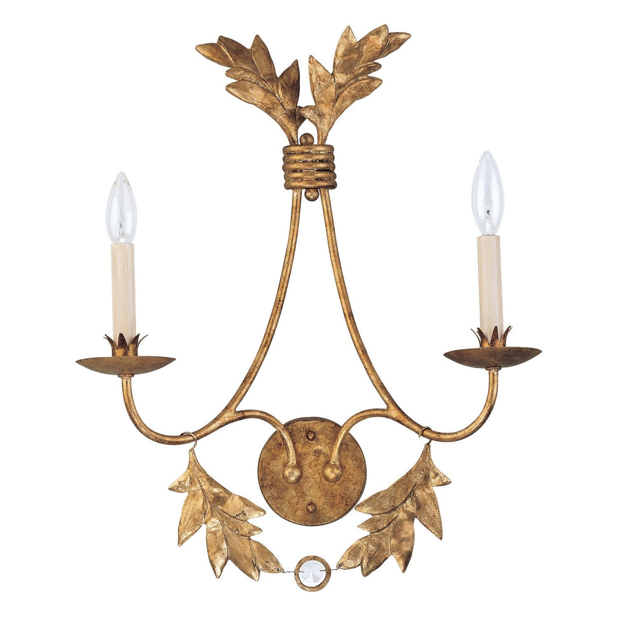 Lucas + McKearn - SC1159-2 - Two Light Wall Sconce - Sweet Olive - Gold