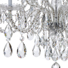 Crystorama - 1112-CH-CL-S - 12 Lumière Suspendu - Cristal traditionnel - Chrome poli