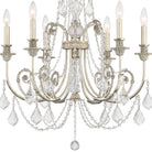 Crystorama - 5116-OS-CL-S - Six lumières Suspendu - Regis - Olde Silver