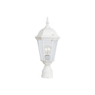 Lanterne sur poteau/poteau d'extérieur Maxim Lighting 1001WT Westlake, blanche