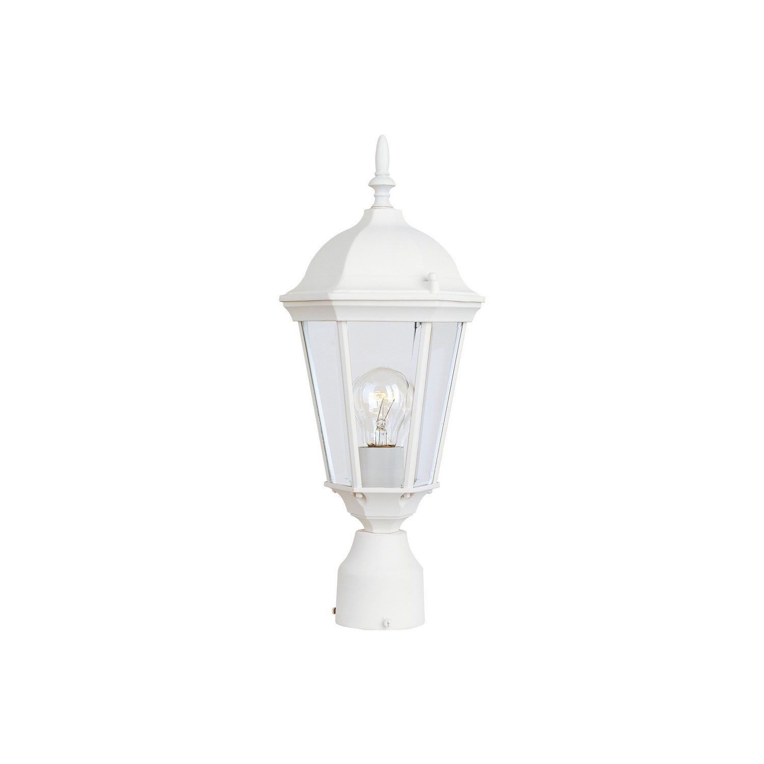Lanterne sur poteau/poteau d'extérieur Maxim Lighting 1001WT Westlake, blanche