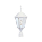 Lanterne sur poteau/poteau d'extérieur Maxim Lighting 1005WT Westlake, blanche