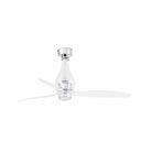 Faro Barcelona 33382UL-18 Mini Eterfan Ceiling Fan in Transparent