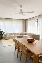 Faro Barcelona 33480UL Typhoon Ceiling Fan in White