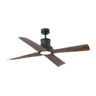 Faro Barcelona 33481UL-7 Winche Ceiling Fan in Black/Brown
