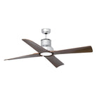 Faro Barcelona 33482UL Winche Ceiling Fan in Chrome/Brown