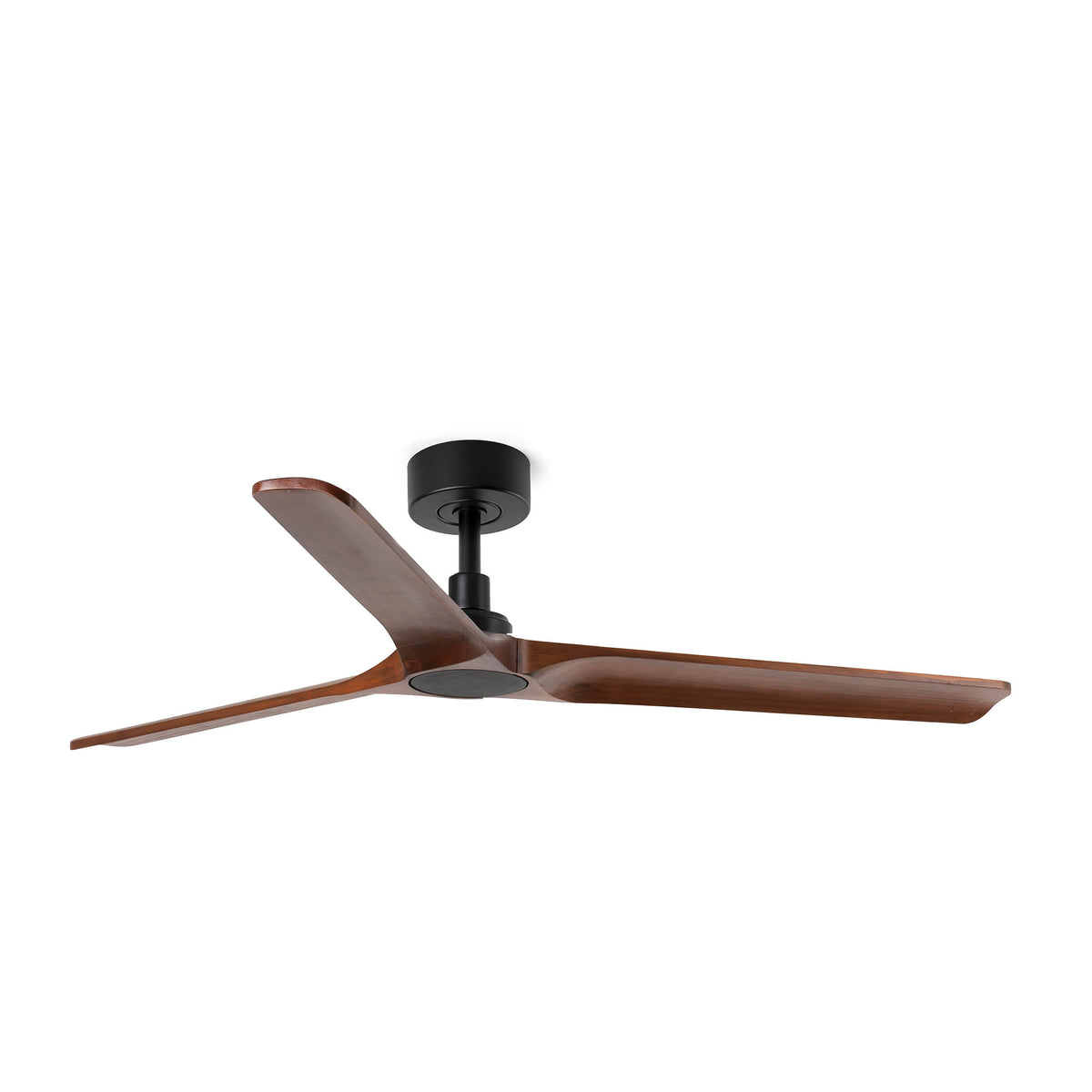 Faro Barcelona 33809-US Heywood Ceiling Fan in Black/Walnut