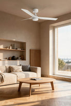 Faro Barcelona 33814-US Punt Ceiling Fan in White